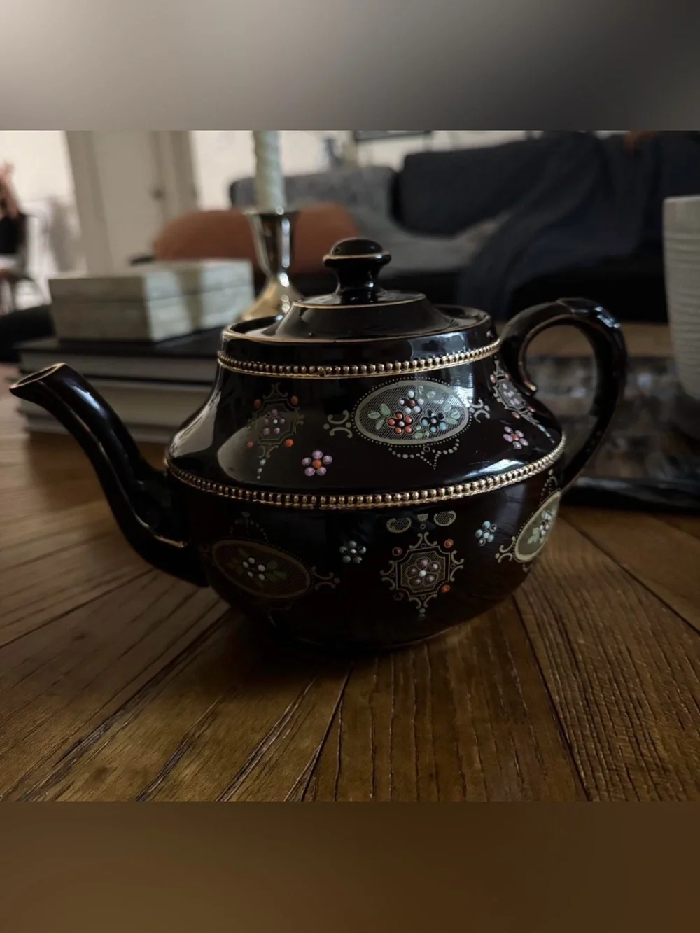 Authentic Gibson & Sons Ltd brown tea pot circa 1930s-1960s